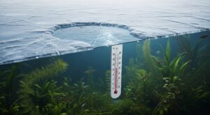 Dlaczego woda zamarza od góry?