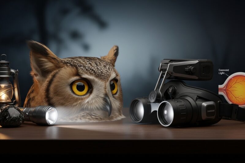 Dlaczego niektóre zwierzęta widzą lepiej w nocy?