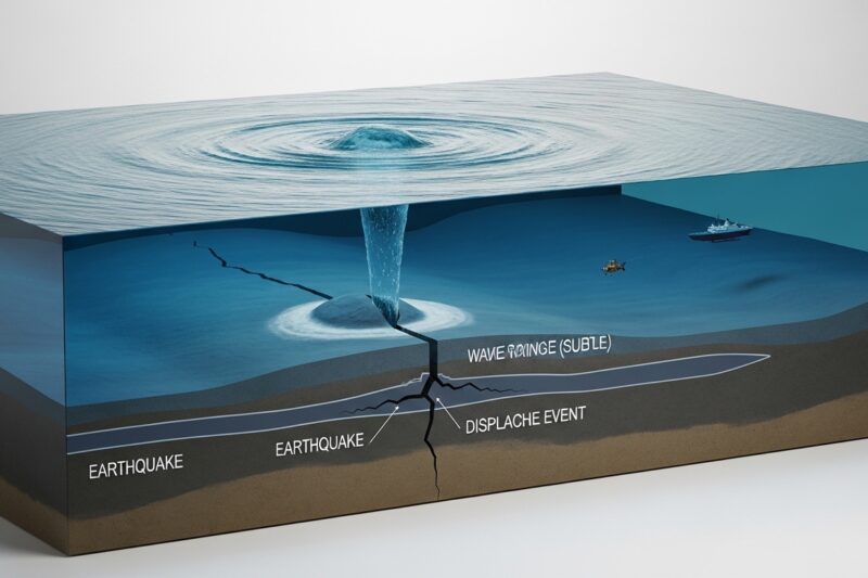 Jak powstają fale tsunami?