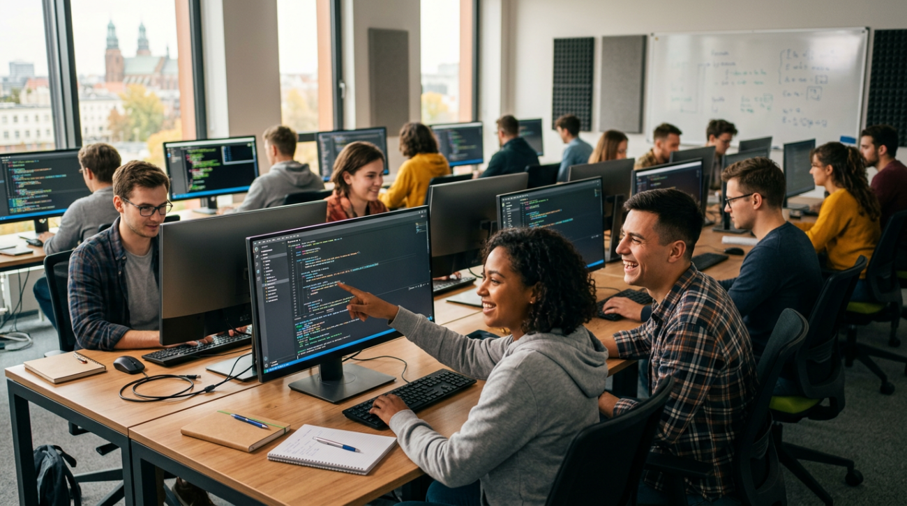 Ranking najlepszych kursów programowania w Polsce 2026 - co wybrać?