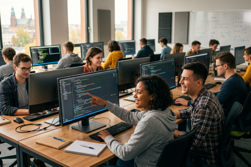 Ranking najlepszych kursów programowania w Polsce 2026 - co wybrać?