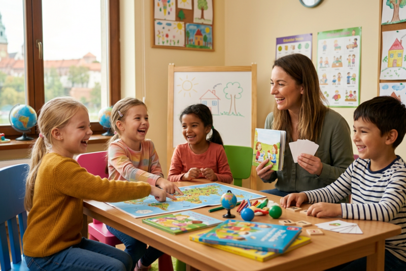 Ranking najlepszych szkół językowych dla dzieci w Krakowie 2026 - Sprawdzone opinie