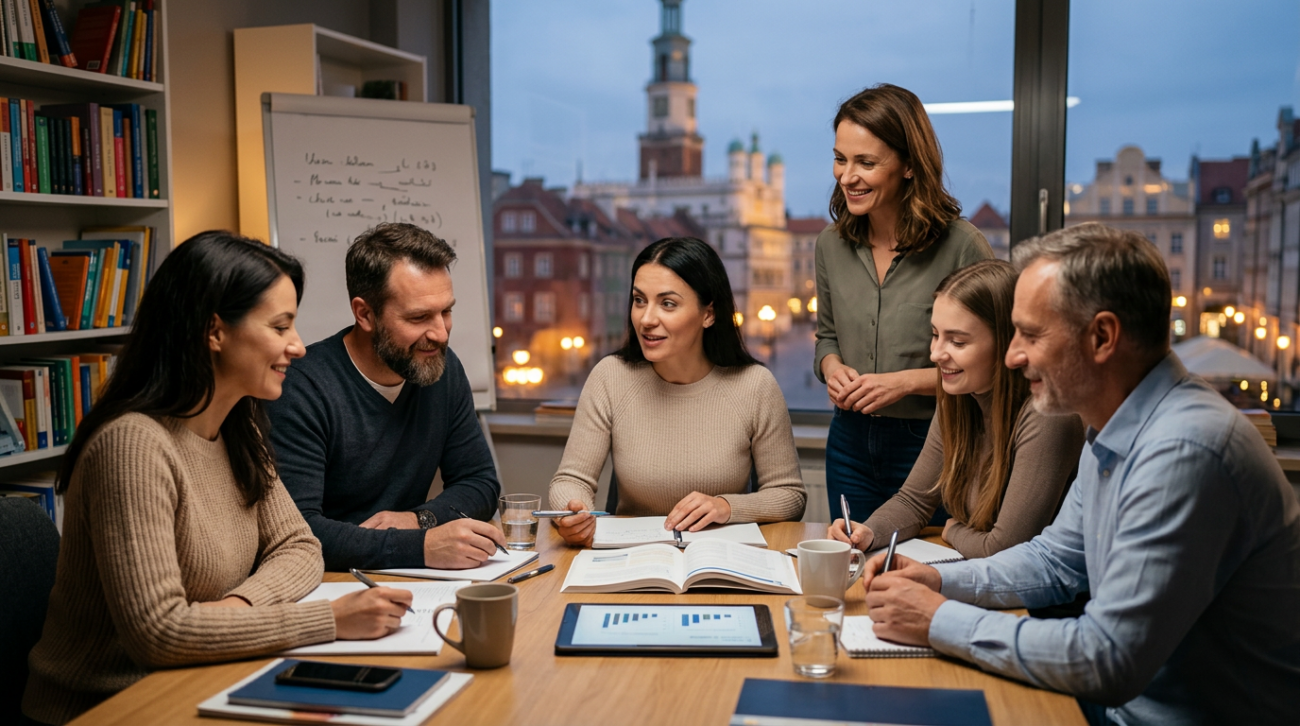 Ranking szkół językowych dla dorosłych Poznań 2026 - którą wybrać?