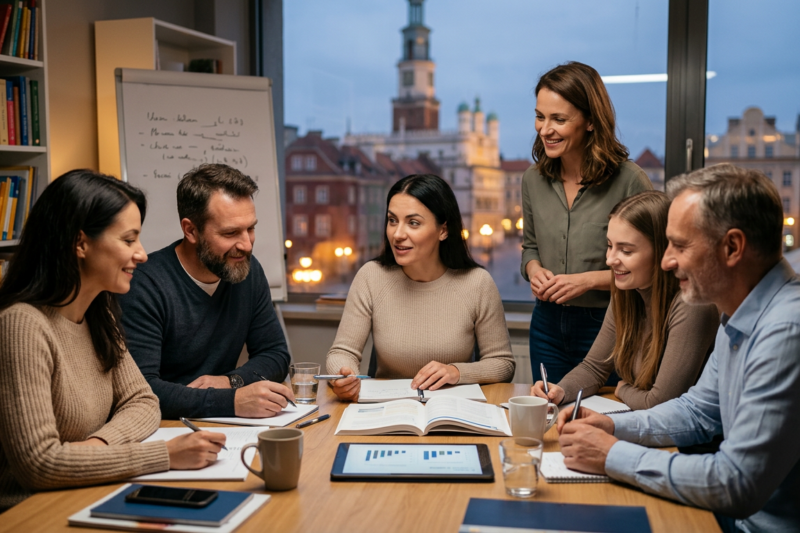 Ranking szkół językowych dla dorosłych Poznań 2026 – którą wybrać?