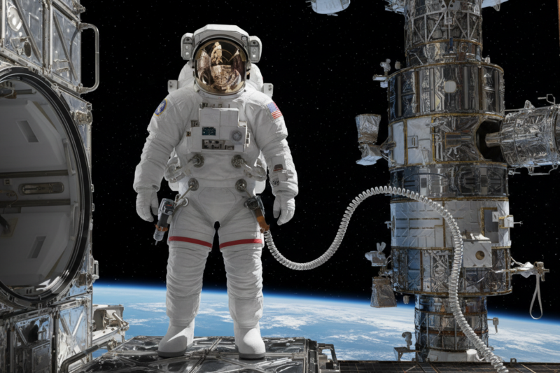 Jak działa spacer kosmiczny astronauty?