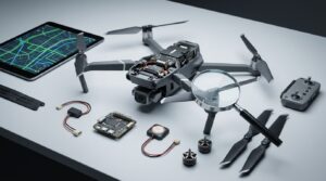 Jak dron utrzymuje się w powietrzu i samodzielnie nawiguję?