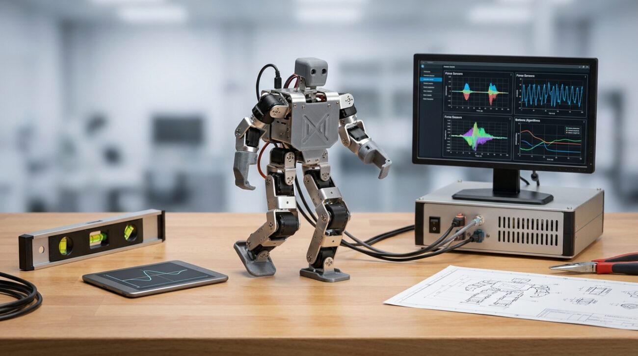 Jak roboty uczą się chodzić i utrzymywać równowagę?