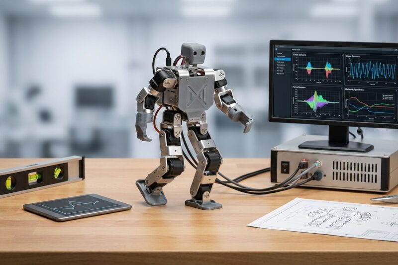 Jak roboty uczą się chodzić i utrzymywać równowagę?